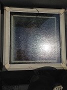 天窓ガラス　作業後
